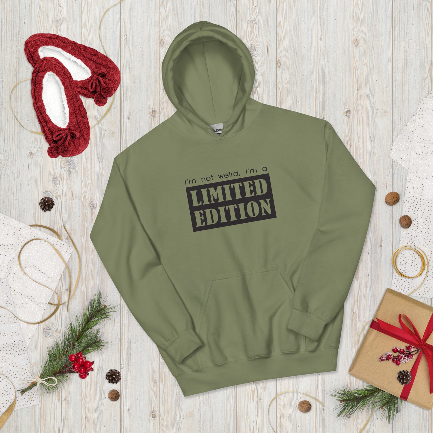 I'm not weird, I'm Limited edition Funny Hoodie